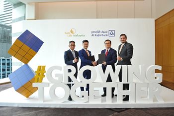 Sun Life Malaysia & Al Rajhi Bank Malaysia Signing Ceremony