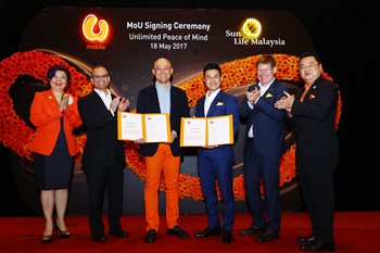 Sun Life Malaysia and U Mobile MoU Signing Ceremony