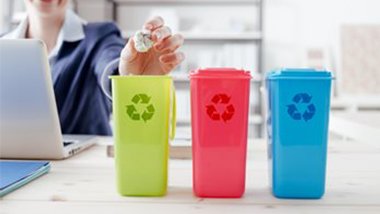 You recycle at home - why not at the office?